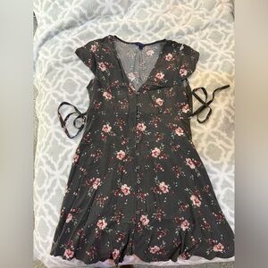 Floral Button-Down Dress
